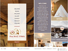 Tablet Screenshot of hoteltyrol.com