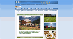 Desktop Screenshot of hoteltyrol.net